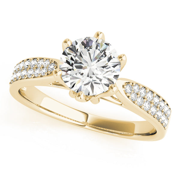 Round Diamond Engagement Ring · 0.87 ct tw