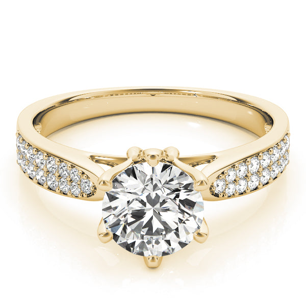 Round Diamond Engagement Ring · 0.87 ct tw