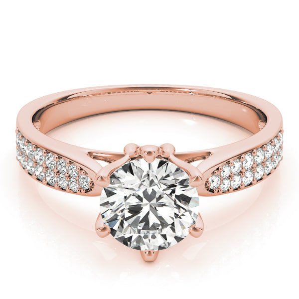 Round Diamond Engagement Ring · 0.87 ct tw