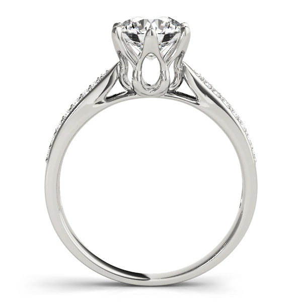 Round Diamond Engagement Ring · 0.87 ct tw