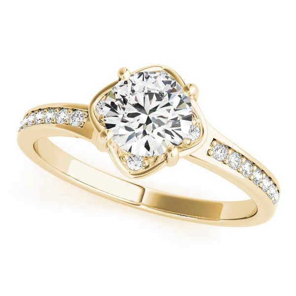 Round Diamond Engagement Ring · 0.57 ct tw