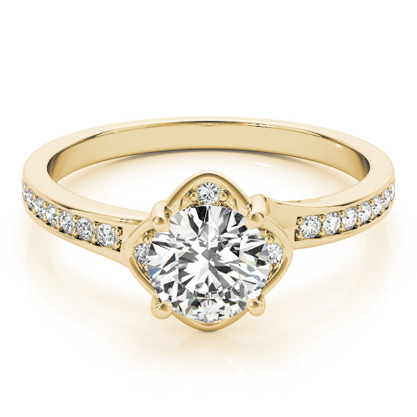 Round Diamond Engagement Ring · 0.57 ct tw