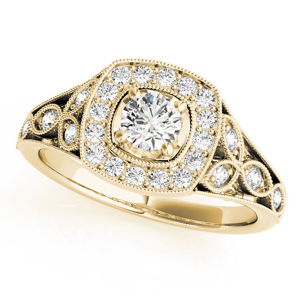 Round Diamond Engagement Ring · 0.27 ct tw