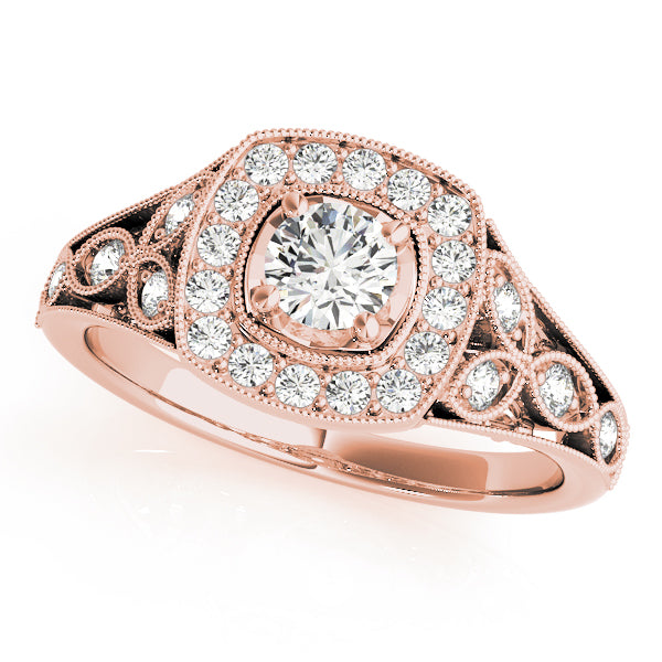 Round Diamond Engagement Ring · 0.27 ct tw