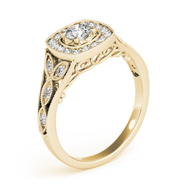 Round Diamond Engagement Ring · 0.27 ct tw