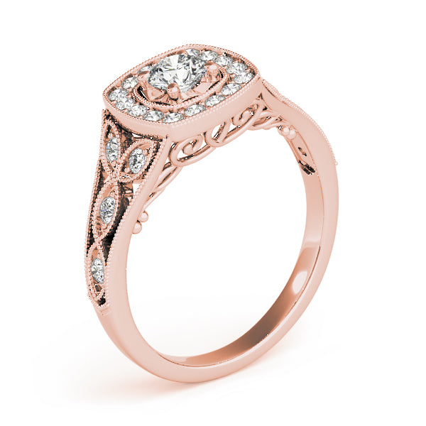Round Diamond Engagement Ring · 0.27 ct tw