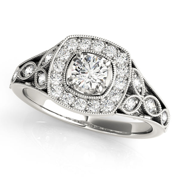 Round Diamond Engagement Ring · 0.27 ct tw