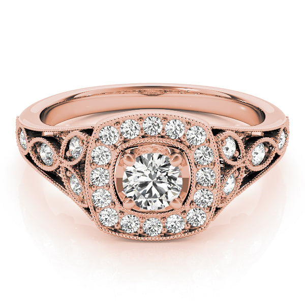 Round Diamond Engagement Ring · 0.27 ct tw