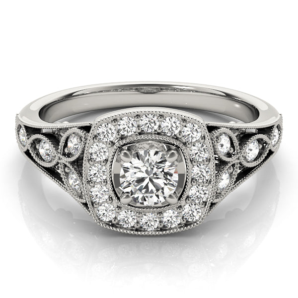 Round Diamond Engagement Ring · 0.27 ct tw