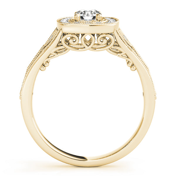 Round Diamond Engagement Ring · 0.27 ct tw