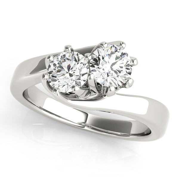 Two Stone Diamond Ring · 0.74 ct tw