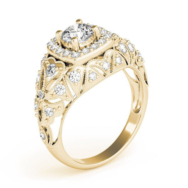 Round Diamond Engagement Ring · 0.94 ct tw