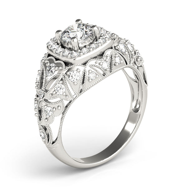 Round Diamond Engagement Ring · 0.94 ct tw