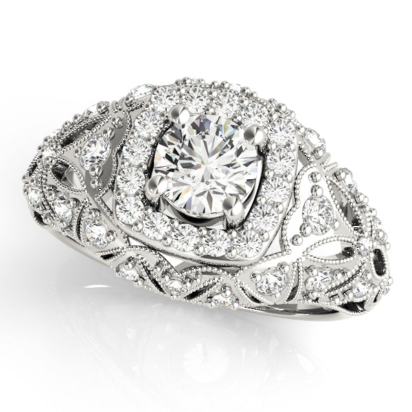 Round Diamond Engagement Ring · 0.94 ct tw