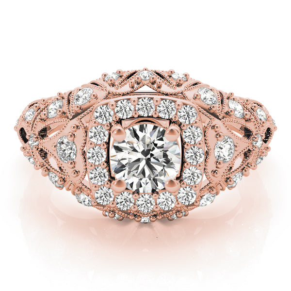 Round Diamond Engagement Ring · 0.94 ct tw