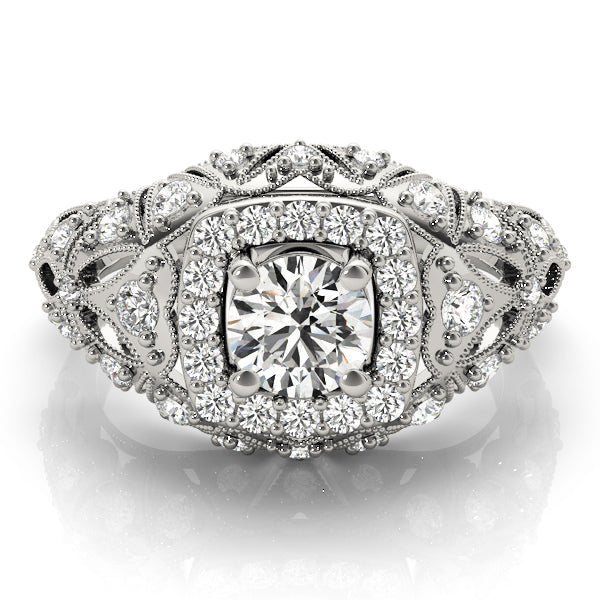 Round Diamond Engagement Ring · 0.94 ct tw