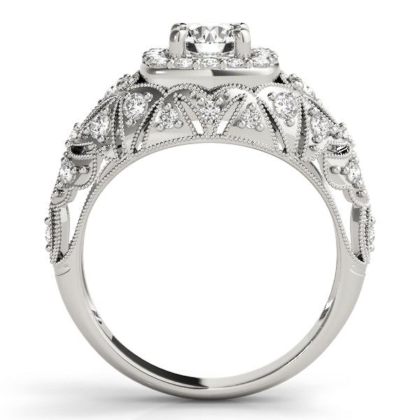 Round Diamond Engagement Ring · 0.94 ct tw