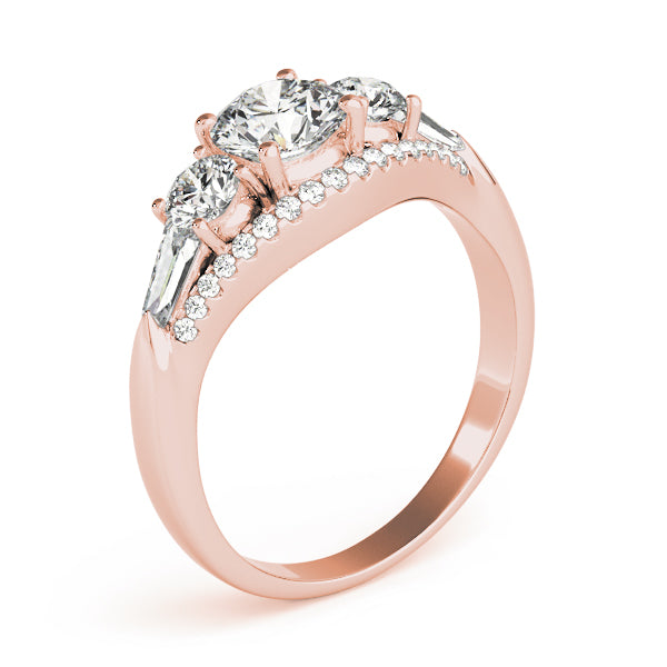 Round Diamond Engagement Ring · 1.38 ct tw