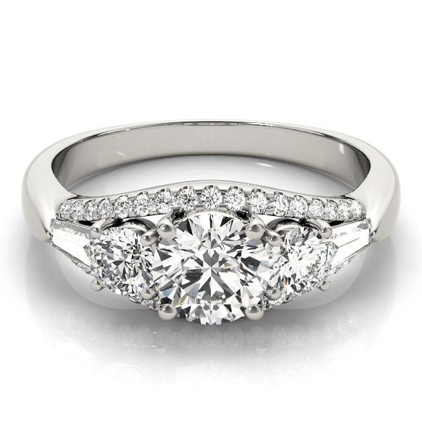 Round Diamond Engagement Ring · 1.38 ct tw