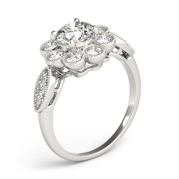 Round Diamond Engagement Ring · 1.30 ct tw