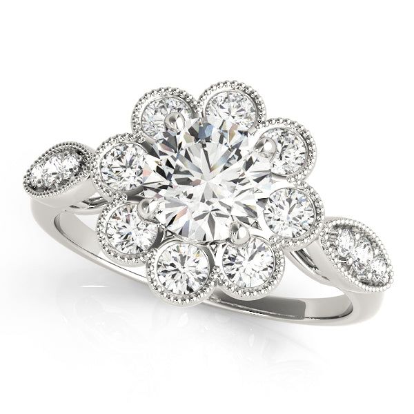 Round Diamond Engagement Ring · 1.30 ct tw