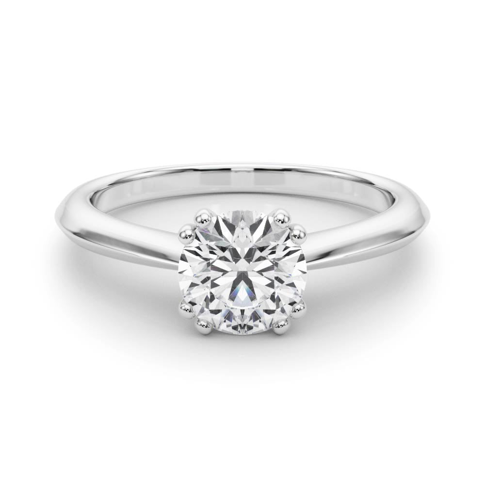 Round Diamond Solitaire Engagement Ring · 0.33 ct tw