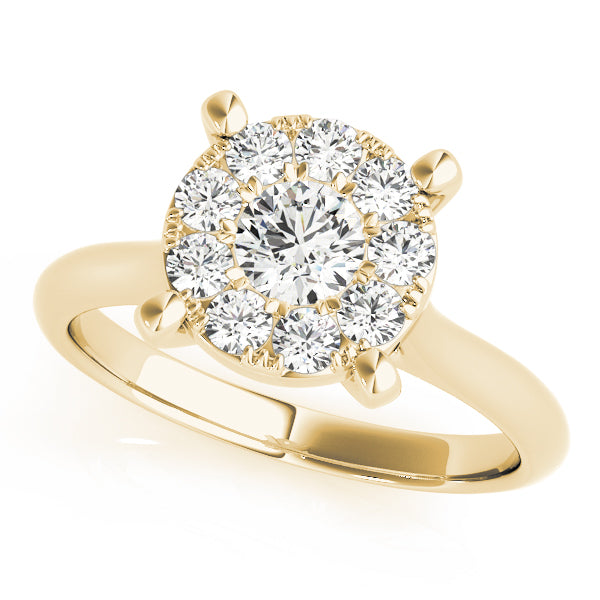 Round Diamond Engagement Ring · 0.31 ct tw