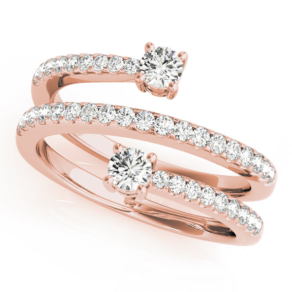 Round Gemstone Fashion Ring · 0.50 ct tw