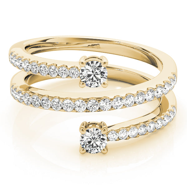 Round Gemstone Fashion Ring · 0.50 ct tw