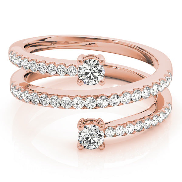 Round Gemstone Fashion Ring · 0.50 ct tw