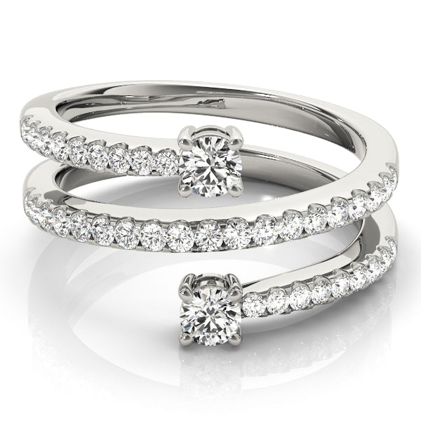 Round Gemstone Fashion Ring · 0.50 ct tw