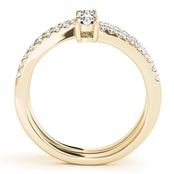 Round Gemstone Fashion Ring · 0.50 ct tw