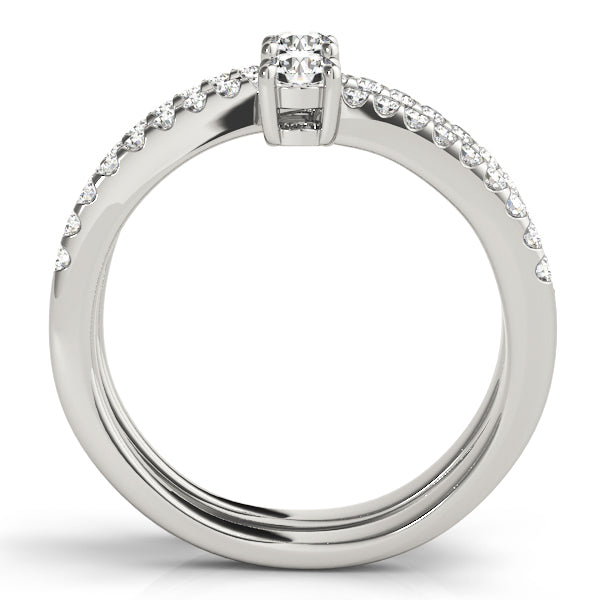 Round Gemstone Fashion Ring · 0.50 ct tw