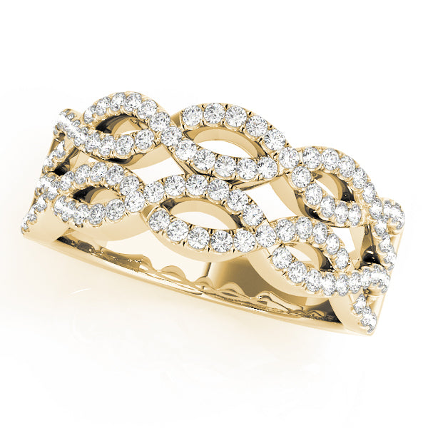 Two Row Infinity Diamond Band · 0.63 ct tw