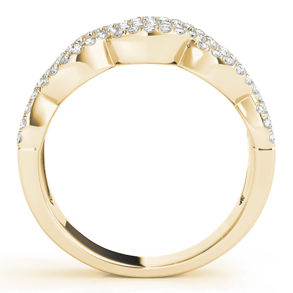 Two Row Infinity Diamond Band · 0.63 ct tw