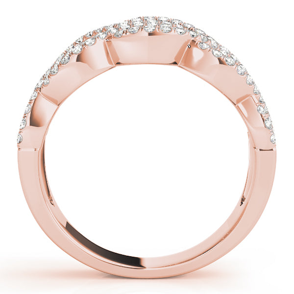 Two Row Infinity Diamond Band · 0.63 ct tw