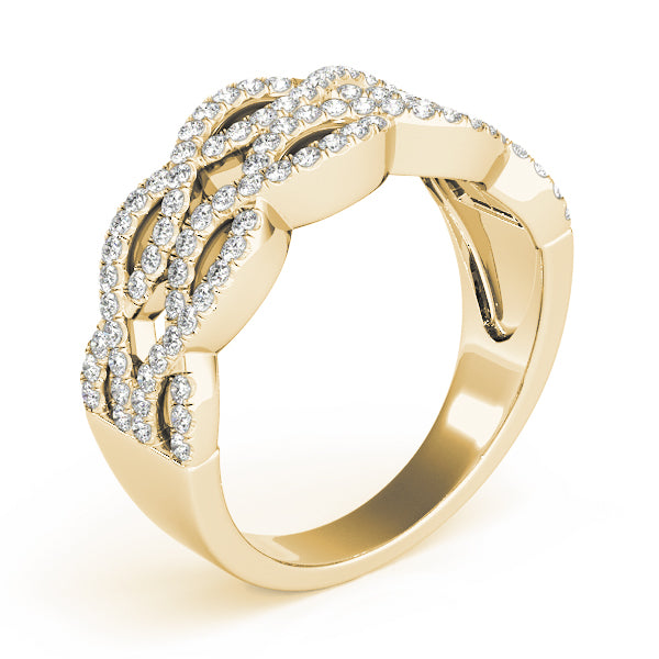 Two Row Infinity Diamond Band · 0.63 ct tw