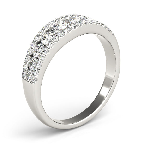 Round Fashion Diamond Band · 0.86 ct tw
