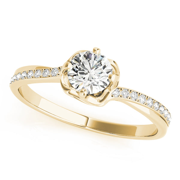 Round Diamond Engagement Ring · 0.41 ct tw