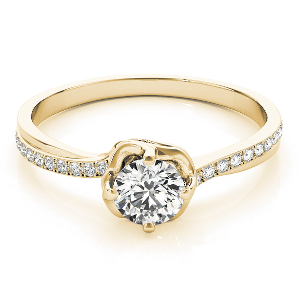 Round Diamond Engagement Ring · 0.41 ct tw