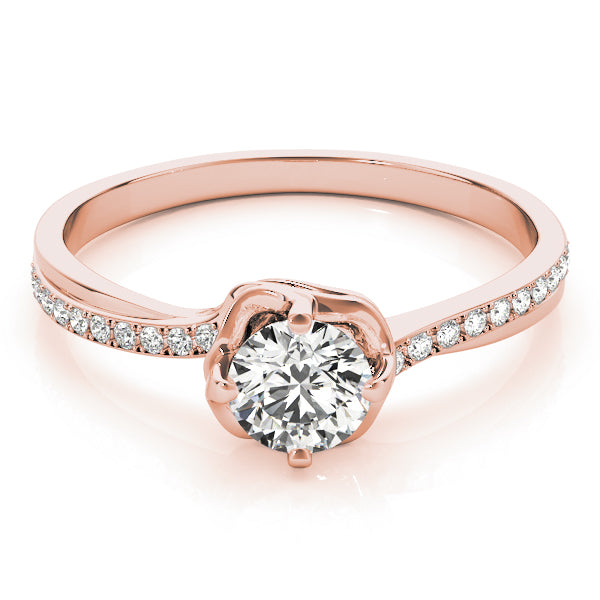 Round Diamond Engagement Ring · 0.41 ct tw