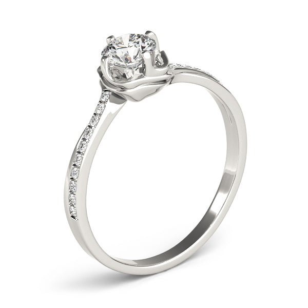 Round Diamond Engagement Ring · 0.41 ct tw