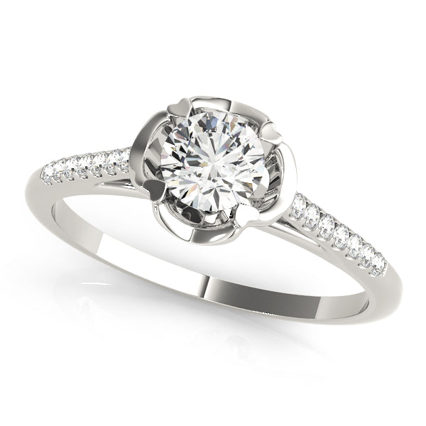 Round Diamond Engagement Ring · 0.36 ct tw