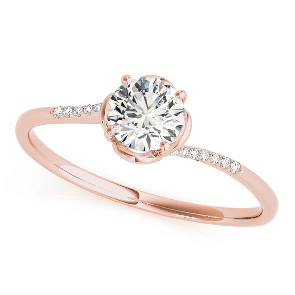 Round Diamond Engagement Ring · 0.34 ct tw