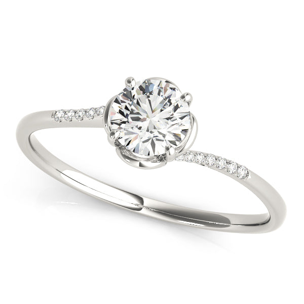 Round Diamond Engagement Ring · 0.34 ct tw