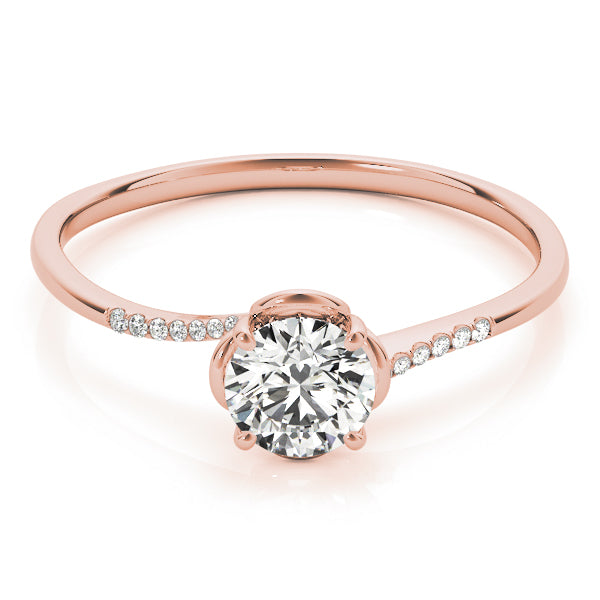 Round Diamond Engagement Ring · 0.34 ct tw