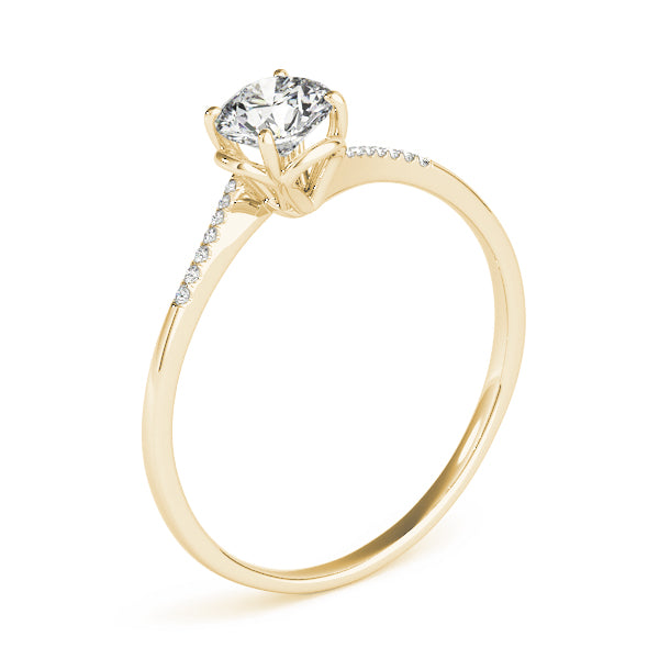 Round Diamond Engagement Ring · 0.34 ct tw