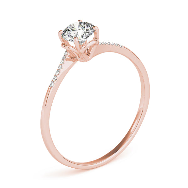 Round Diamond Engagement Ring · 0.34 ct tw