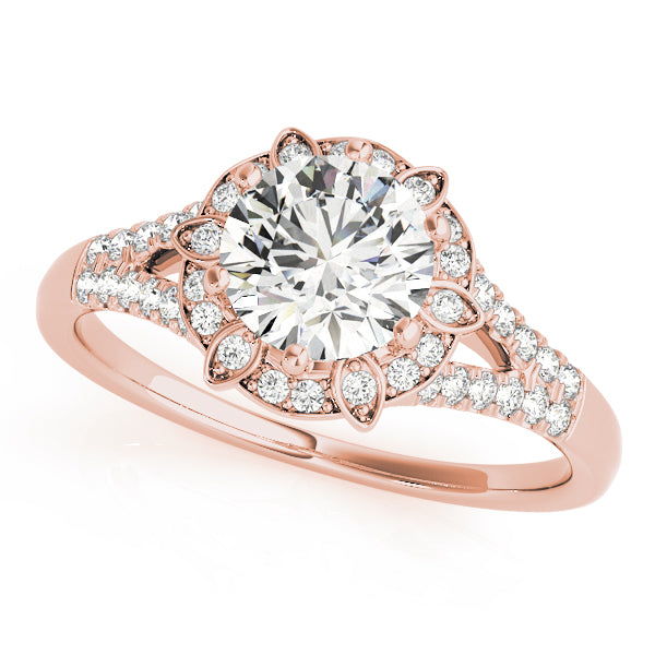 Round Diamond Engagement Ring · 0.96 ct tw