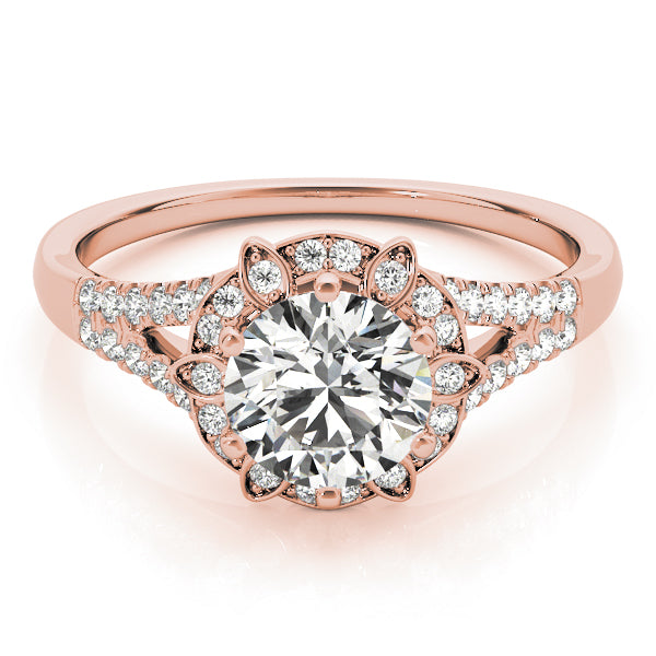 Round Diamond Engagement Ring · 0.96 ct tw